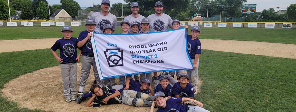 2022 Bristol / Warren 10U District 2 Champions